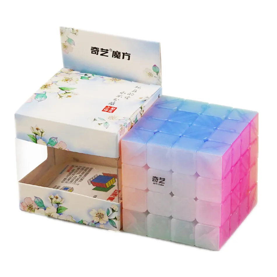 QiYi Yuan S 4x4 V2 V3 Speed Cube 4x4x4 Puzzle Speed Magic Cube