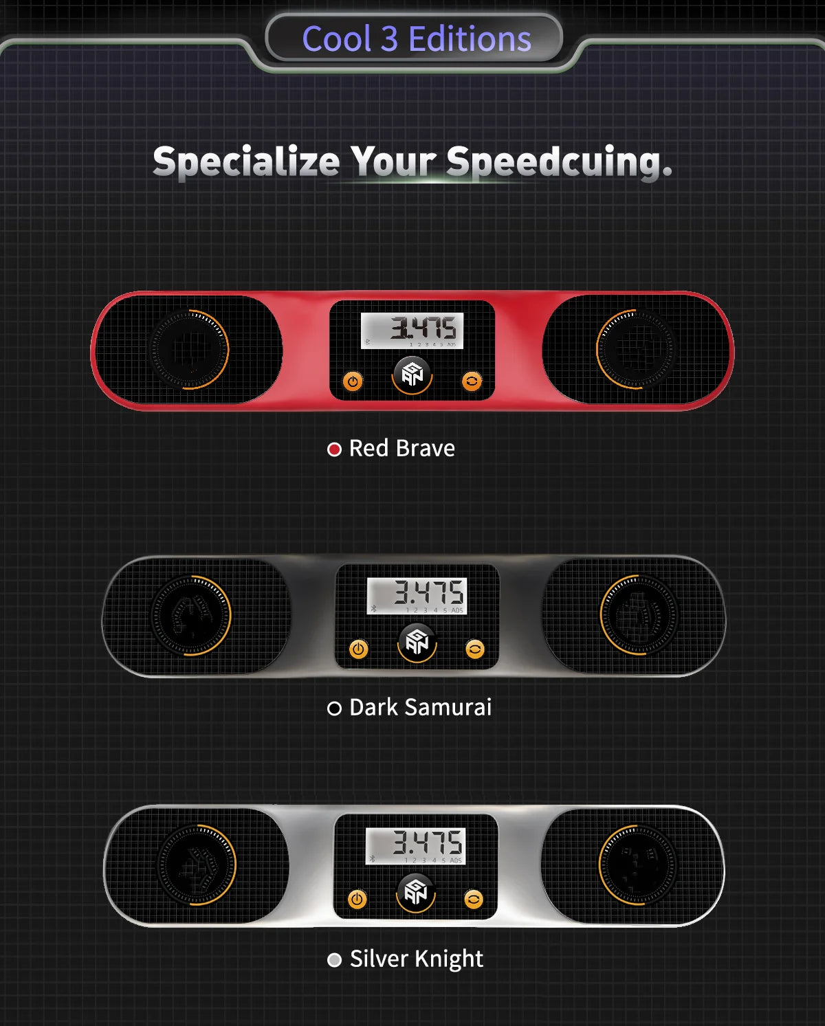 GAN Timer GAN Smart Timer GAN Cube Mat GAN timer mat GAN Bluetooth Smart timer for cube GAN cube timer