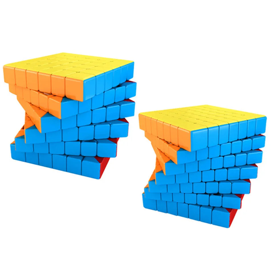 MOYU Speedcube Meilong Stickerless 4x4 5x5 6x6 7x7 8x8