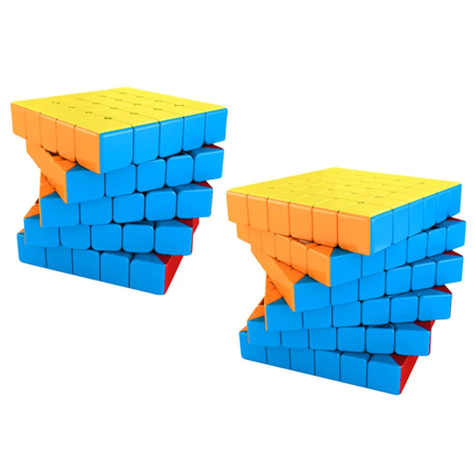 MOYU Speedcube Meilong Stickerless 4x4 5x5 6x6 7x7 8x8