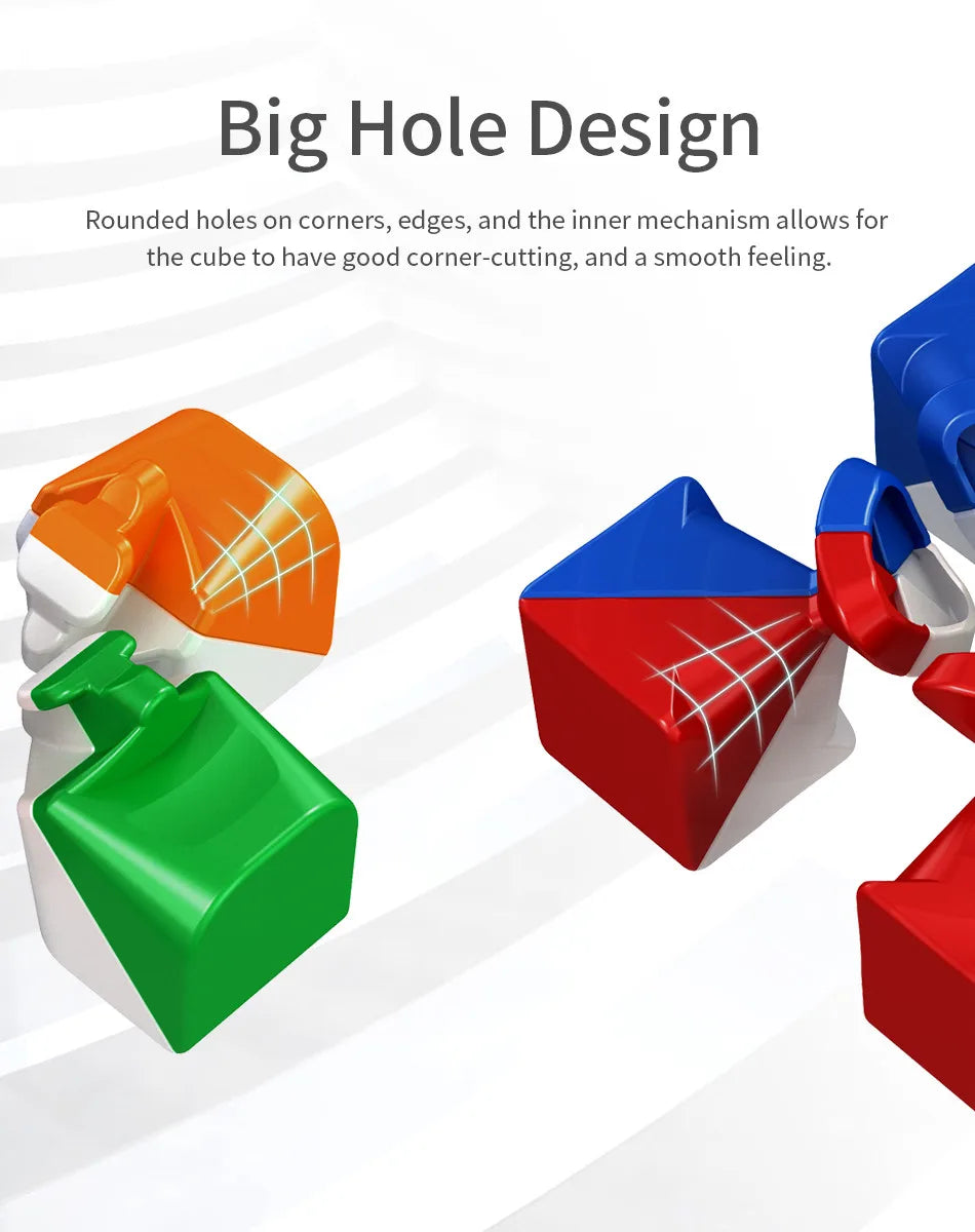 MoYu Meilong 5M 5x5x5 Magnetic Magic Cube 5x5 Speed  Cube Educational Puzzle toys for kids