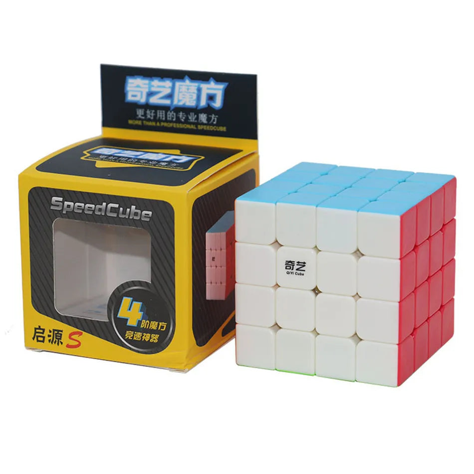 QiYi Yuan S 4x4 V2 V3 Speed Cube 4x4x4 Puzzle Speed Magic Cube