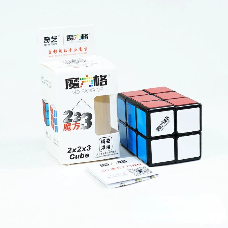 Qiyi 3x3x3 4x4x4 5x5x5 Professional Magic Cube Black Sticker