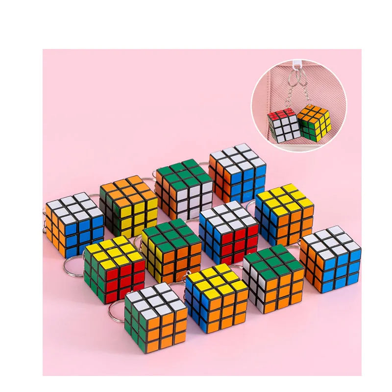 12/24/48/60 PCS 3x3x3cm Portes-Clés speedcubing