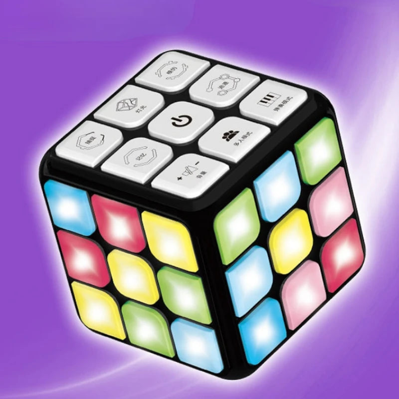 Jouets éducatifs Cube Magique Son Lumière Antistress Jeu de Musique Électronique Jouets Interactifs pour Enfants