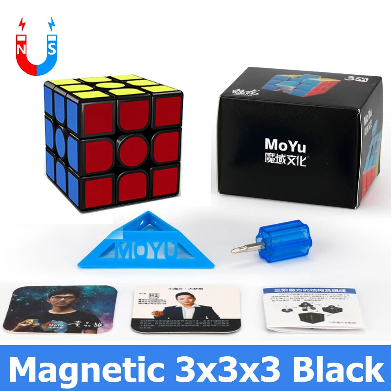 MoYu Meilong Magnetique 2x2 3x3 4x4 5x5 Magic Speed Cube