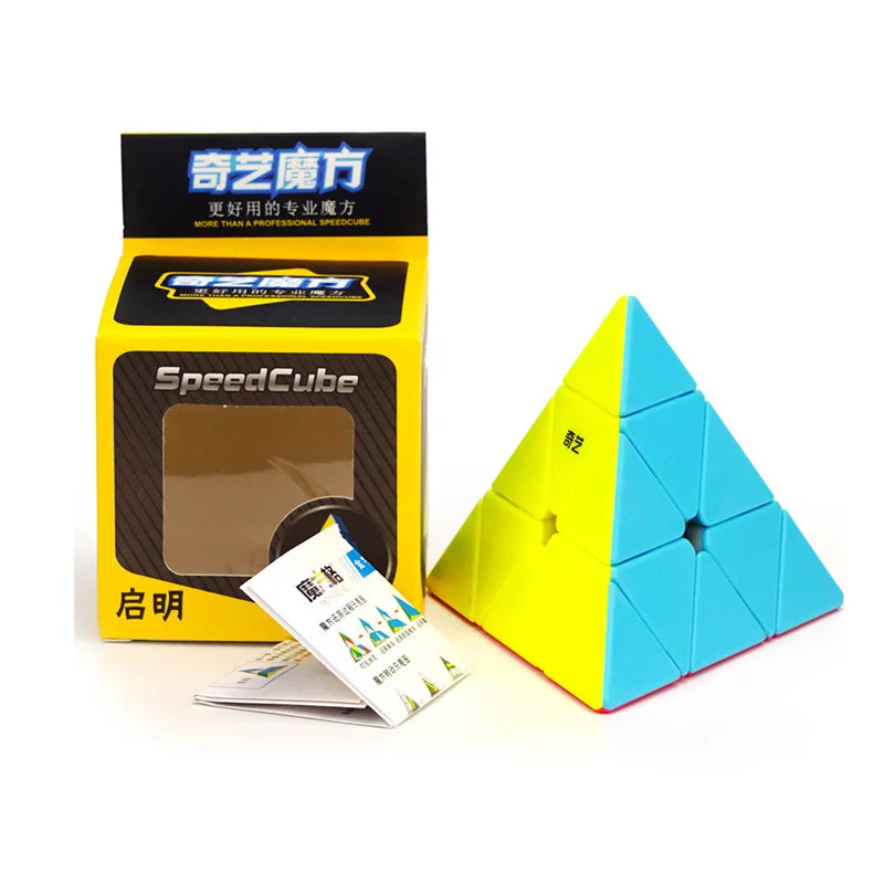 Fast Turning Cube Puzzle For Kids Speedcube IQ Test Brain