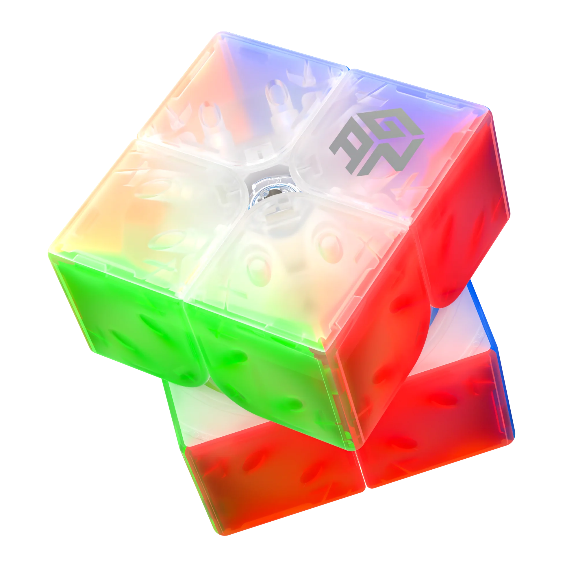 GAN 251M Leap UV Anniversary Magnetic Magic Speed Cube GAN 10th Anniversary 2X2