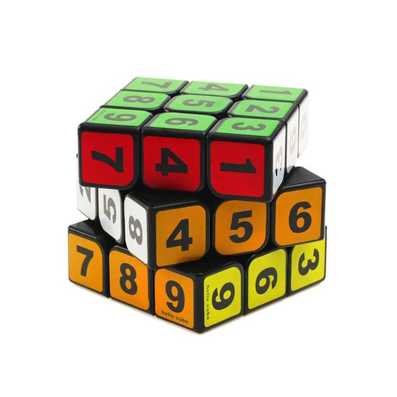 Novelty 2x2 Magic Speed Cube Cubo Magico 3x3 Zauberwürfel Brain Games For Kids IQ Toys