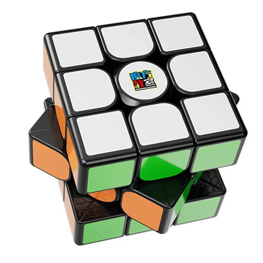 Meilong 3M V2 3x3 Magnetic Magic Cube Magnetic Lite  Speed Professional Puzzle Toys For Children Kids