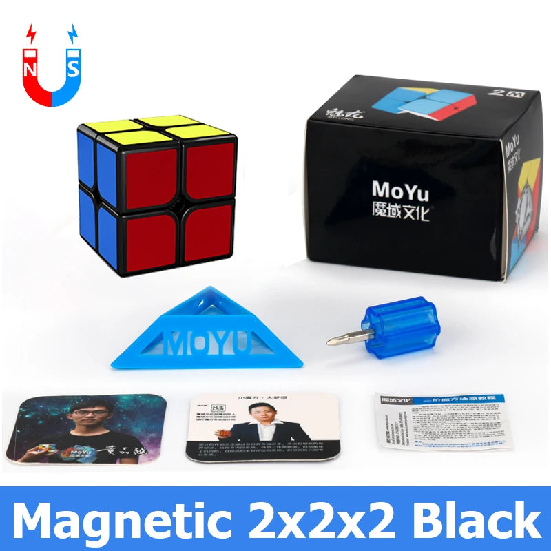 MoYu Meilong Magnetique 2x2 3x3 4x4 5x5 Magic Speed Cube