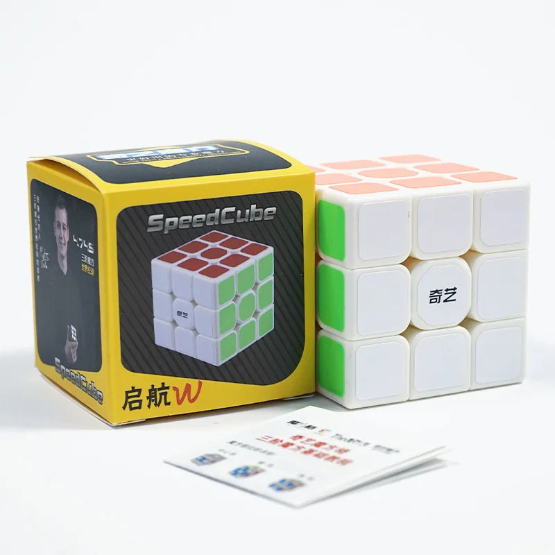 Qiyi 3x3x3 4x4x4 5x5x5 Professional Magic Cube Black Sticker
