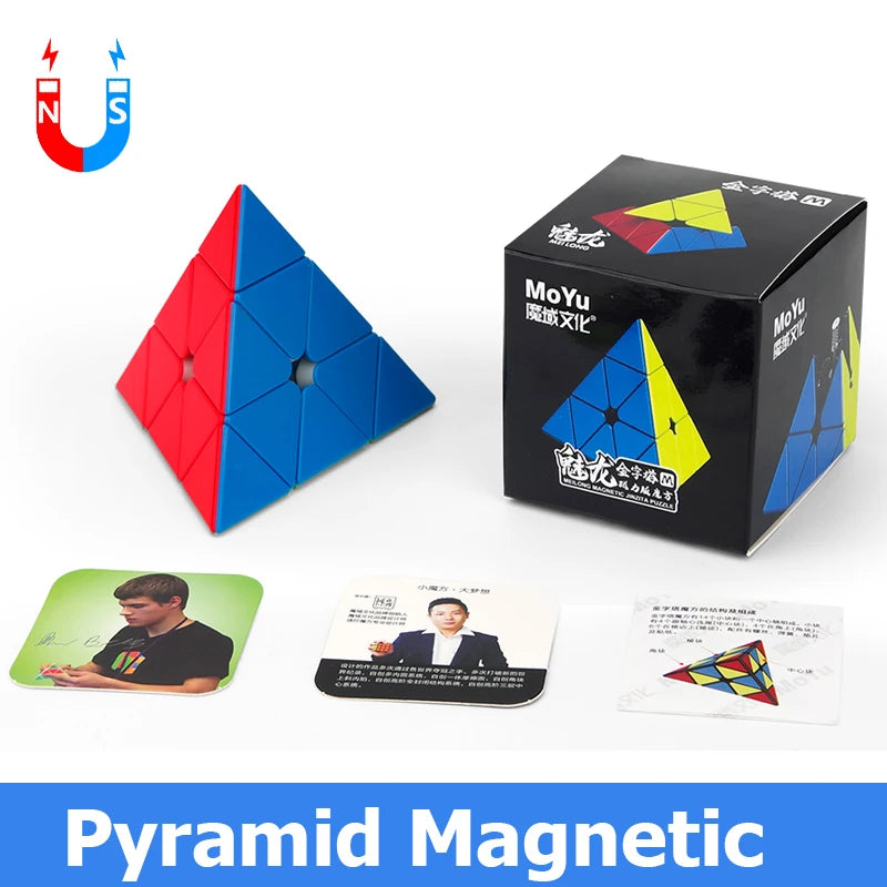MoYu Meilong Magnetique 2x2 3x3 4x4 5x5 Magic Speed Cube