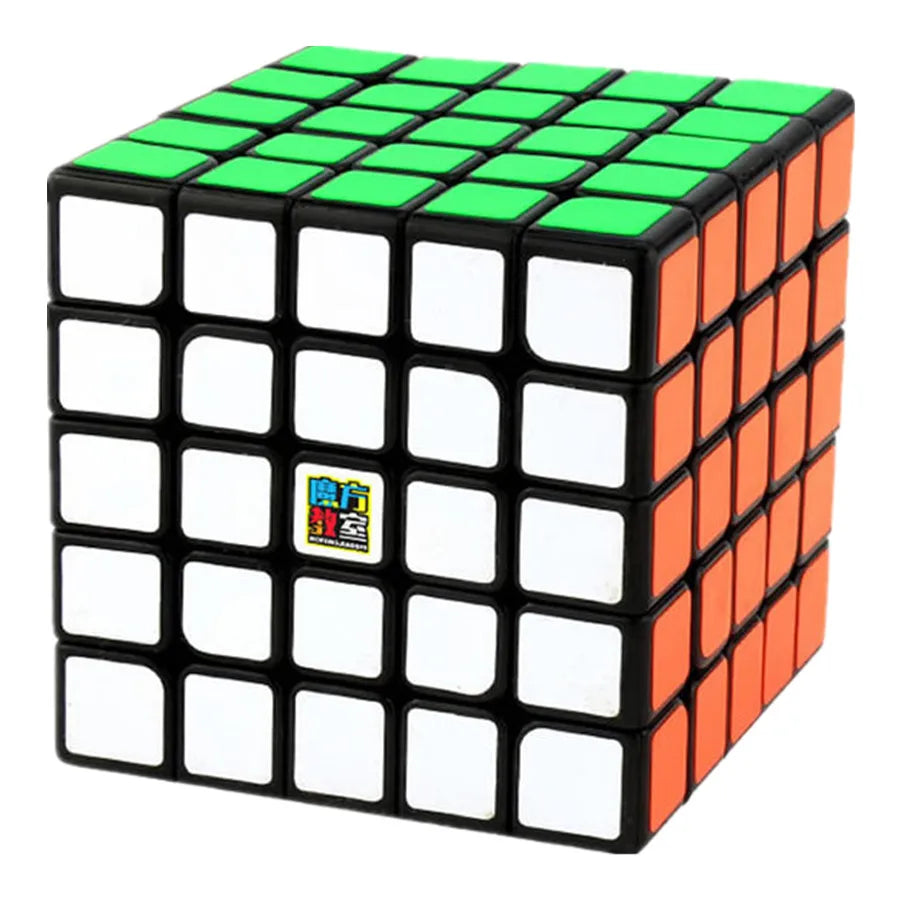 Moyu Meilong 5x5 Black/Stickerless Magic Cube Professional