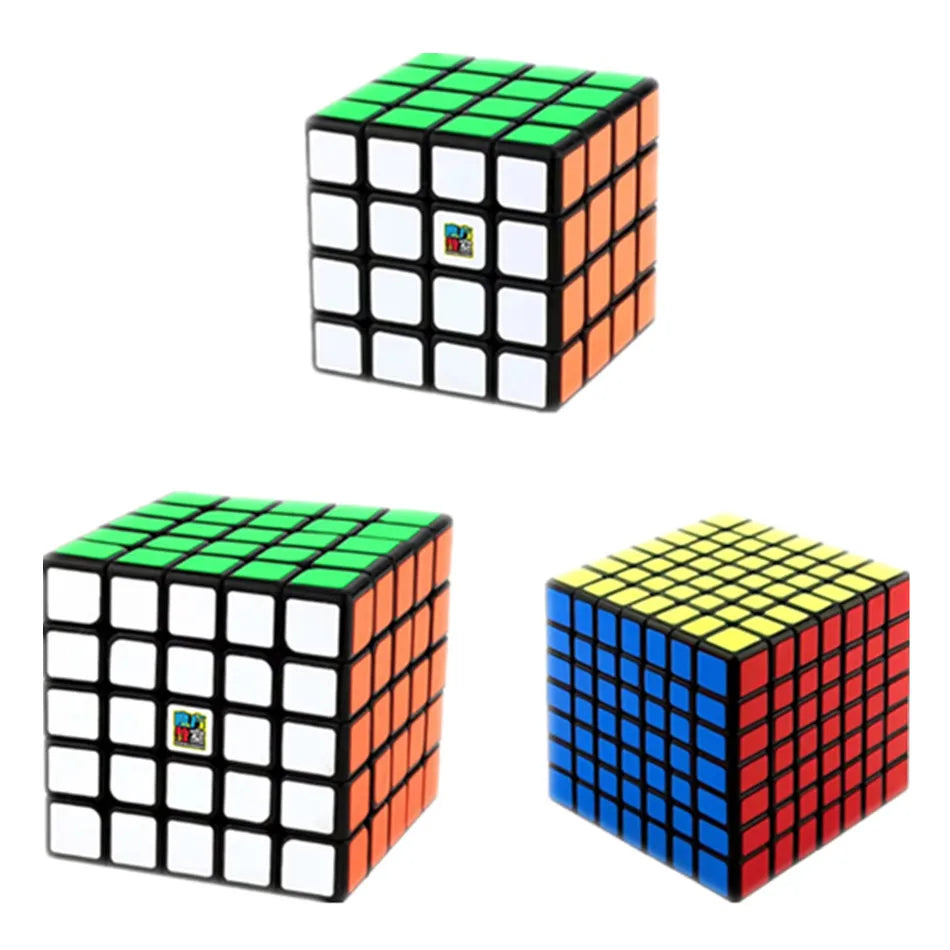 Moyu Meilong 5x5 Black/Stickerless Magic Cube Professional