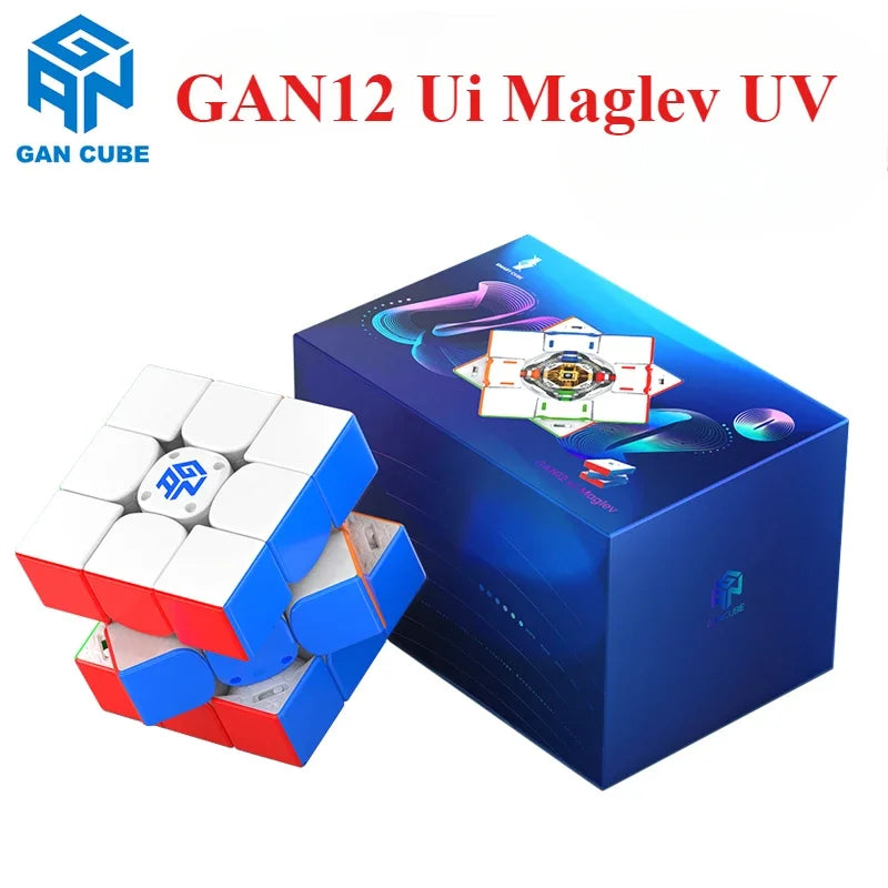 New 3x3 GAN12 Ui Maglev UV Ai Smart Maglev Magnetic Magic Cube