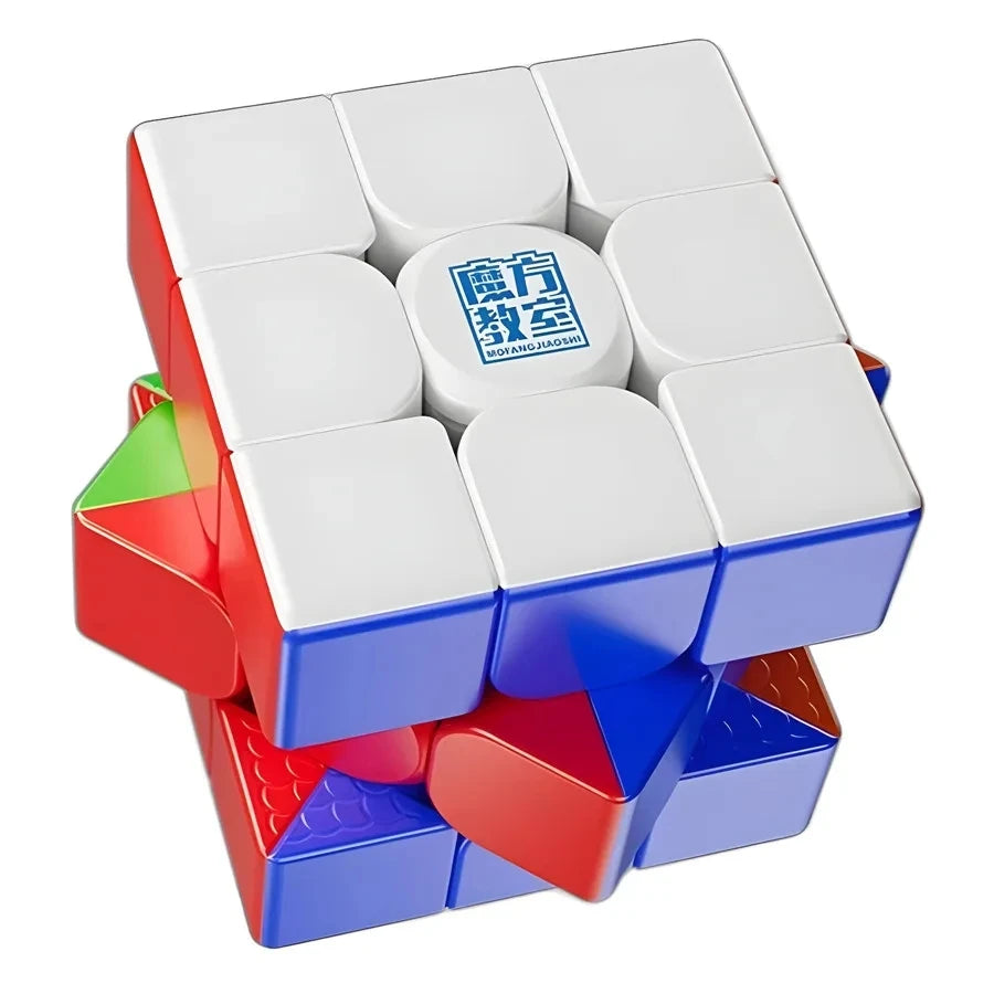 Meilong 3M V2 3x3 Magnetic Magic Cube Magnetic Lite  Speed Professional Puzzle Toys For Children Kids
