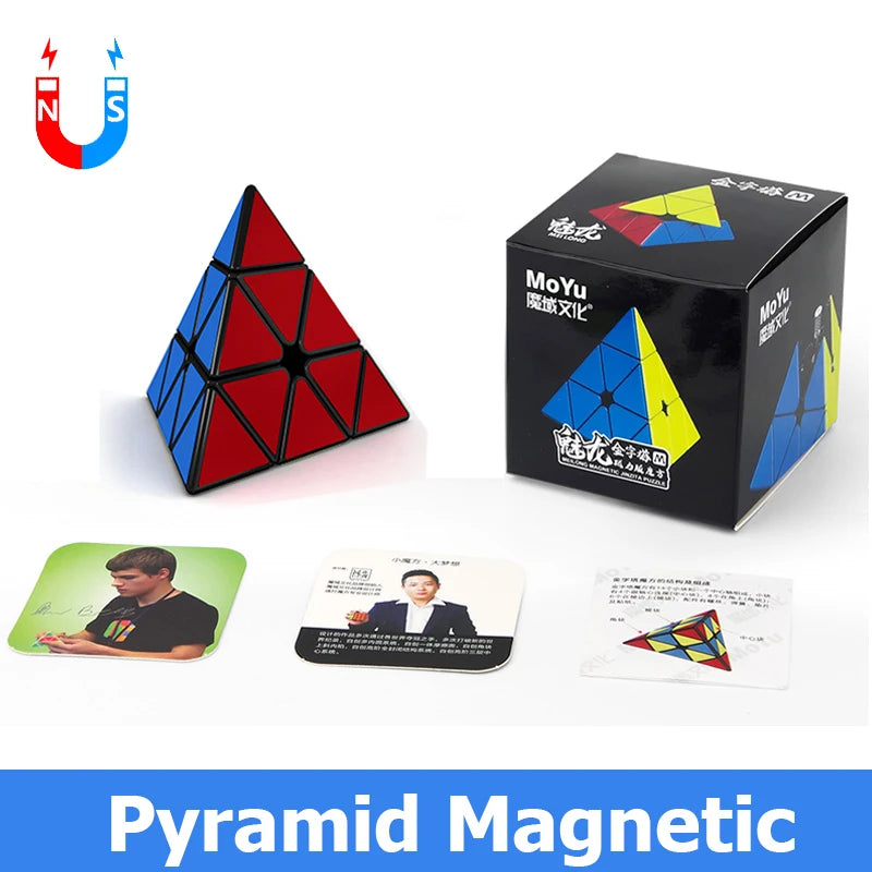 MoYu Meilong Magnetique 2x2 3x3 4x4 5x5 Magic Speed Cube