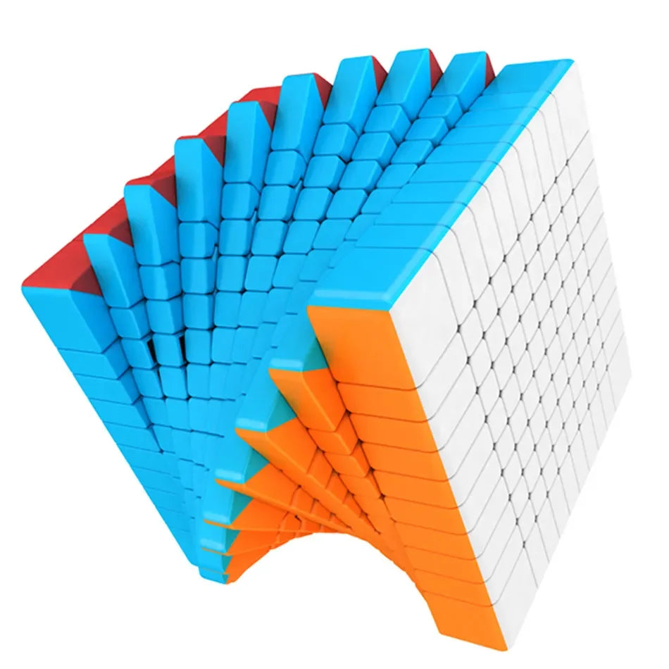 MOYU Meilong 9x9 10x10 11x11 12x12 13x13 Magic Cubes Speed Puzzle Cubes Toys