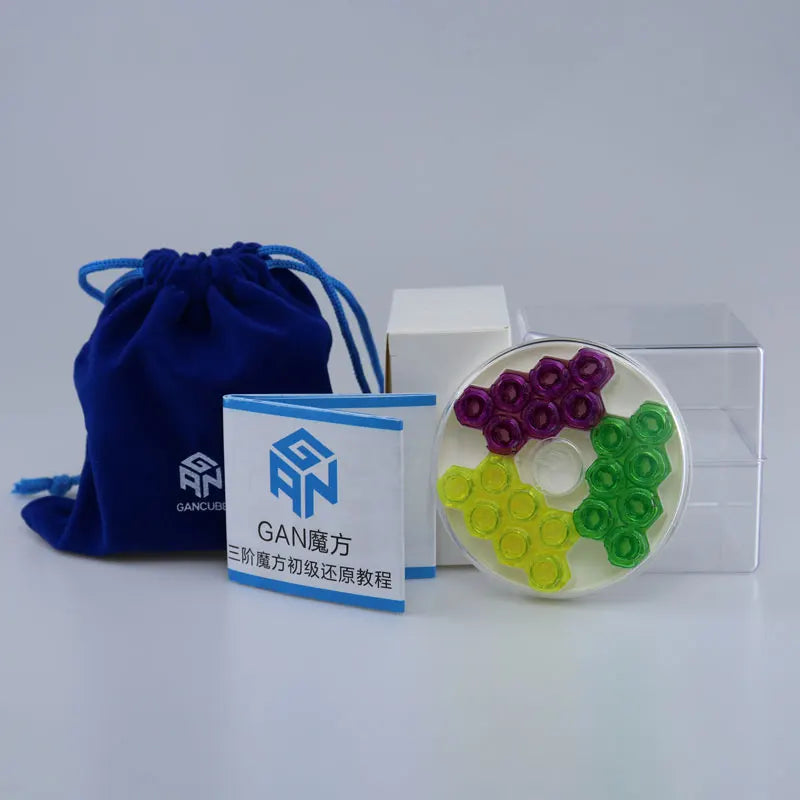 GAN 356 M Magnetic Magic Speed Cube Stickerless Gan 356M Professional Fidget Toys GAN 356 M Lite