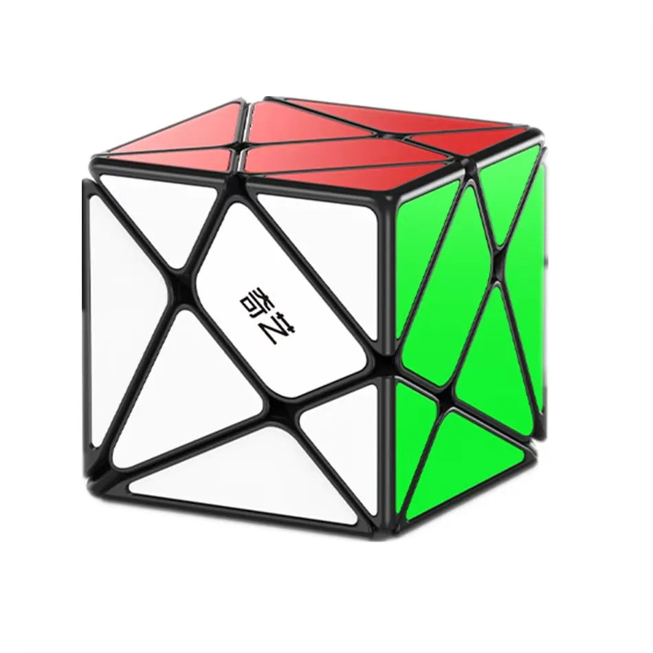 Qiyi Windmill /Fisher /Axis/SQ1 Magic Cube 2x2 3x3 Puzzle Black Stickers Magic Cube Toys For Children Kids Gift Toy