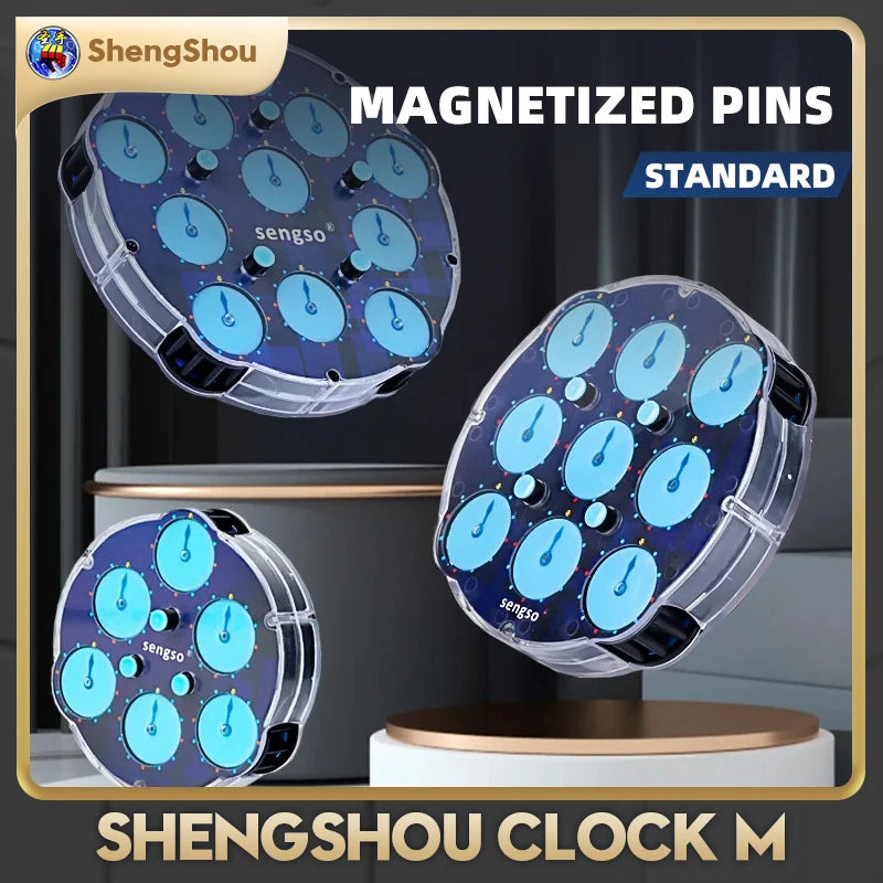 Speed Magic Clock ShengShou Magnetic Speed Puzzle