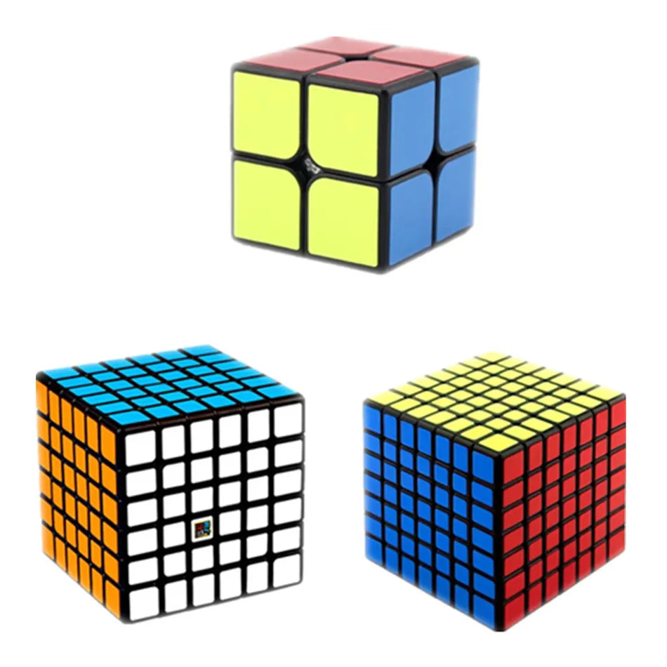 Moyu Meilong 5x5 Black/Stickerless Magic Cube Professional