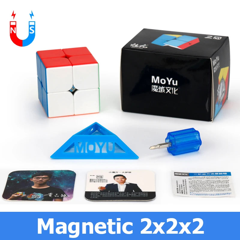 MoYu Meilong Magnetique 2x2 3x3 4x4 5x5 Magic Speed Cube