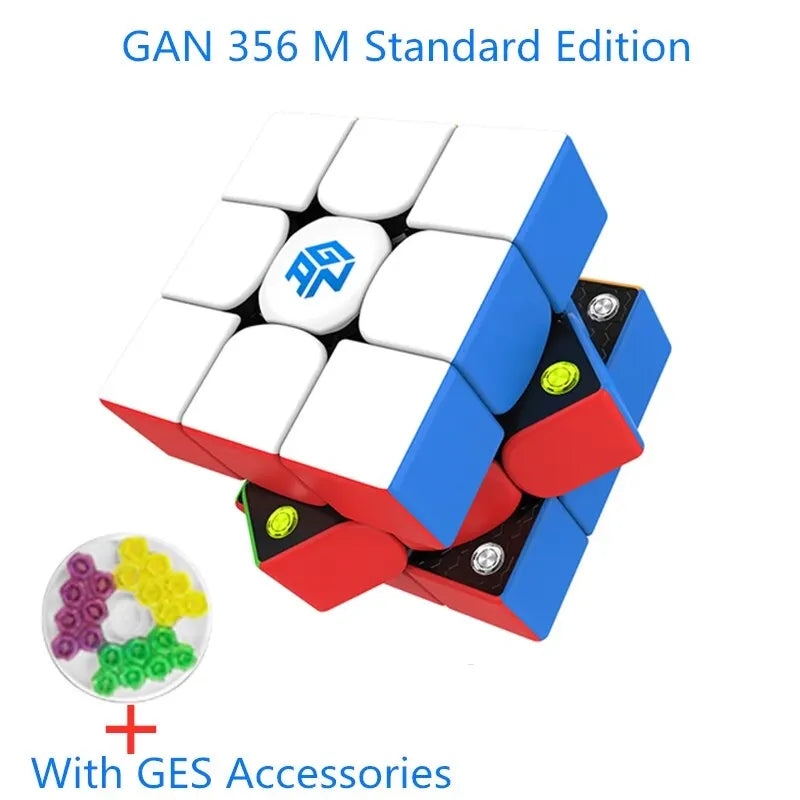 GAN 356 M 3x3x3 Magnetic Magic Speed Cube Stickerless