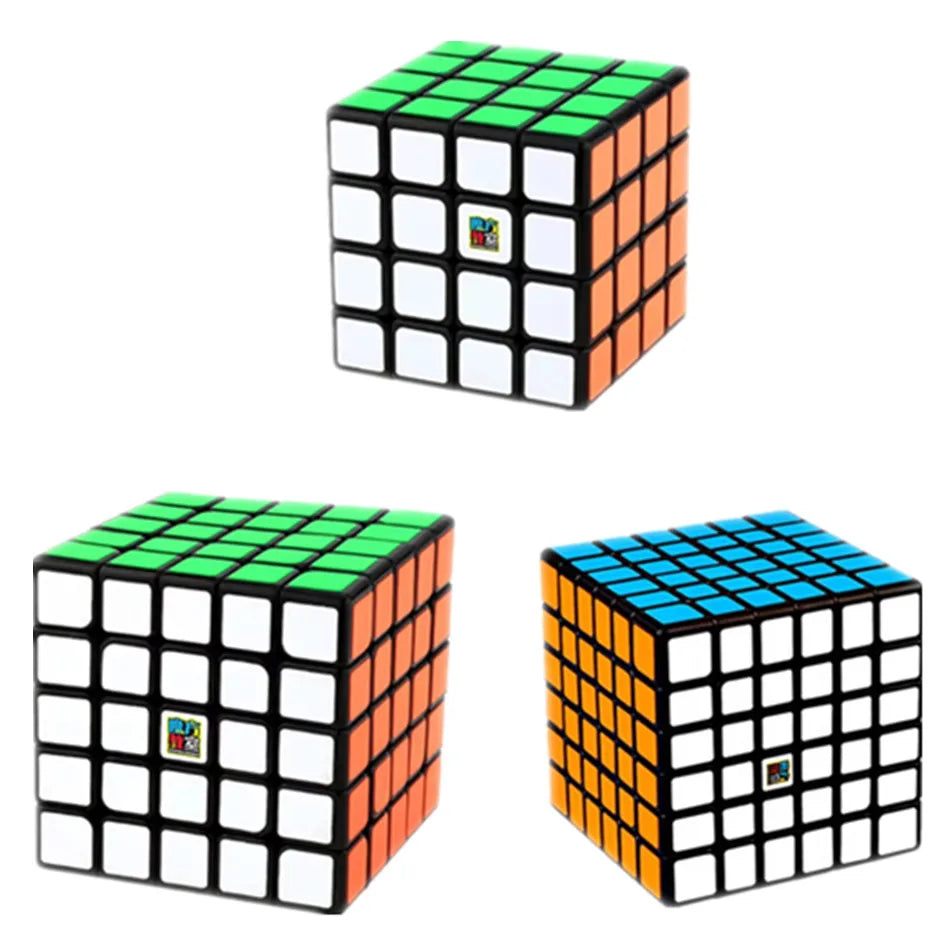 Moyu Meilong 5x5 Black/Stickerless Magic Cube Professional