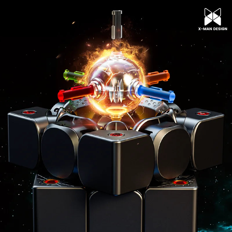 Qiyi Tornado V4 AI Smart Cube UV Charging Box Version 3x3 Magnetic Magic Cube