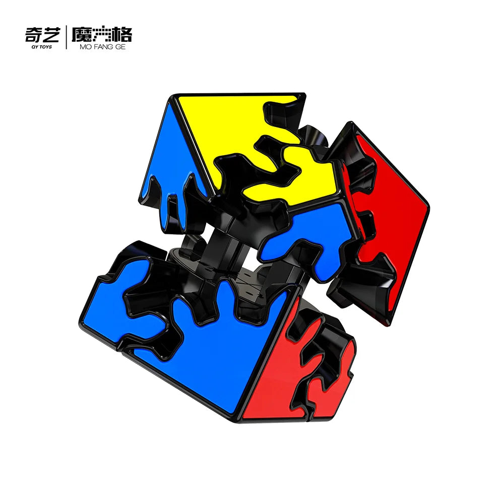 QIYI Gear Magic Cube 2X2 Gear Shift Cube Speed Professional Fidget Toys