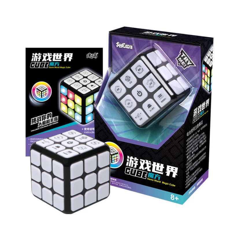 Jouets éducatifs Cube Magique Son Lumière Antistress Jeu de Musique Électronique Jouets Interactifs pour Enfants