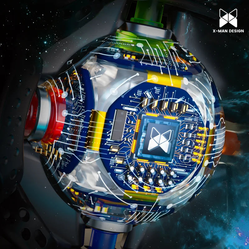 Qiyi Tornado V4 AI Smart Cube UV Charging Box Version 3x3 Magnetic Magic Cube