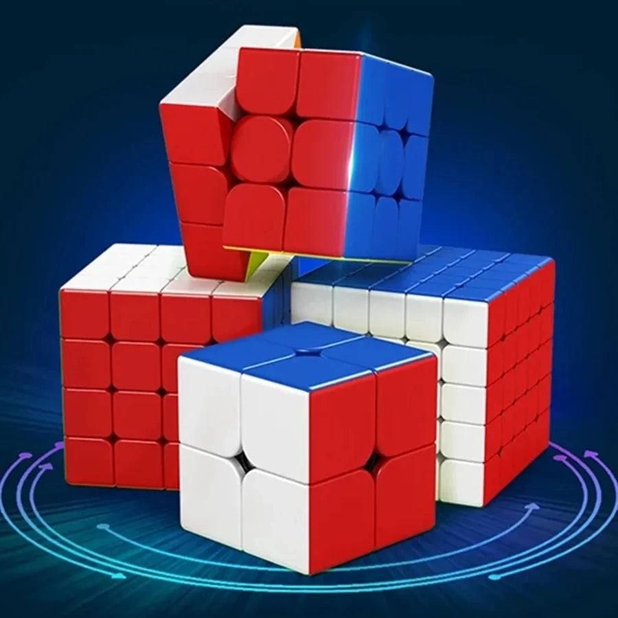 MoYu Meilong Magnetic 2x2 3x3 4x4 5x5 6x6 7x7 Pyraminx Megaminx Magic Speed Cube