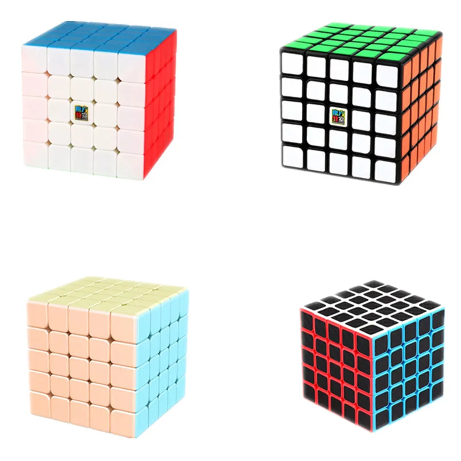 Moyu Meilong 5x5 Black/Stickerless Magic Cube Professional
