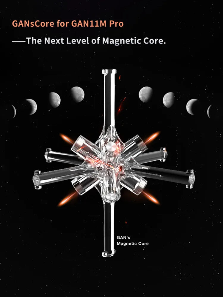 GAN 11 M Pro Magnetic Speed Cube 3x3x3 11m UV Professional Magic Cube