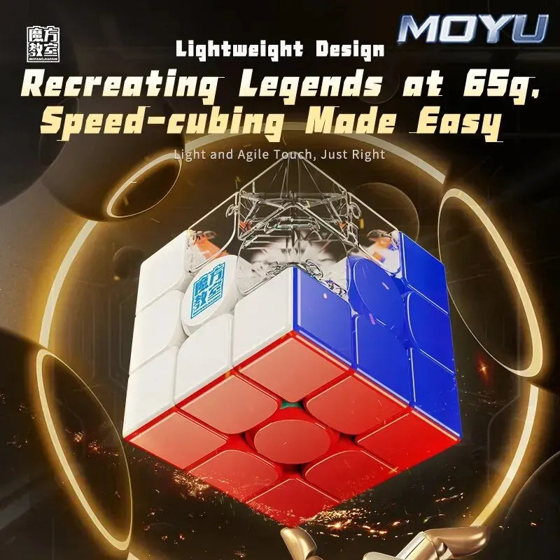 MoYu RS3M V5 3X3 Magnetic Magic Speed Cube Professional