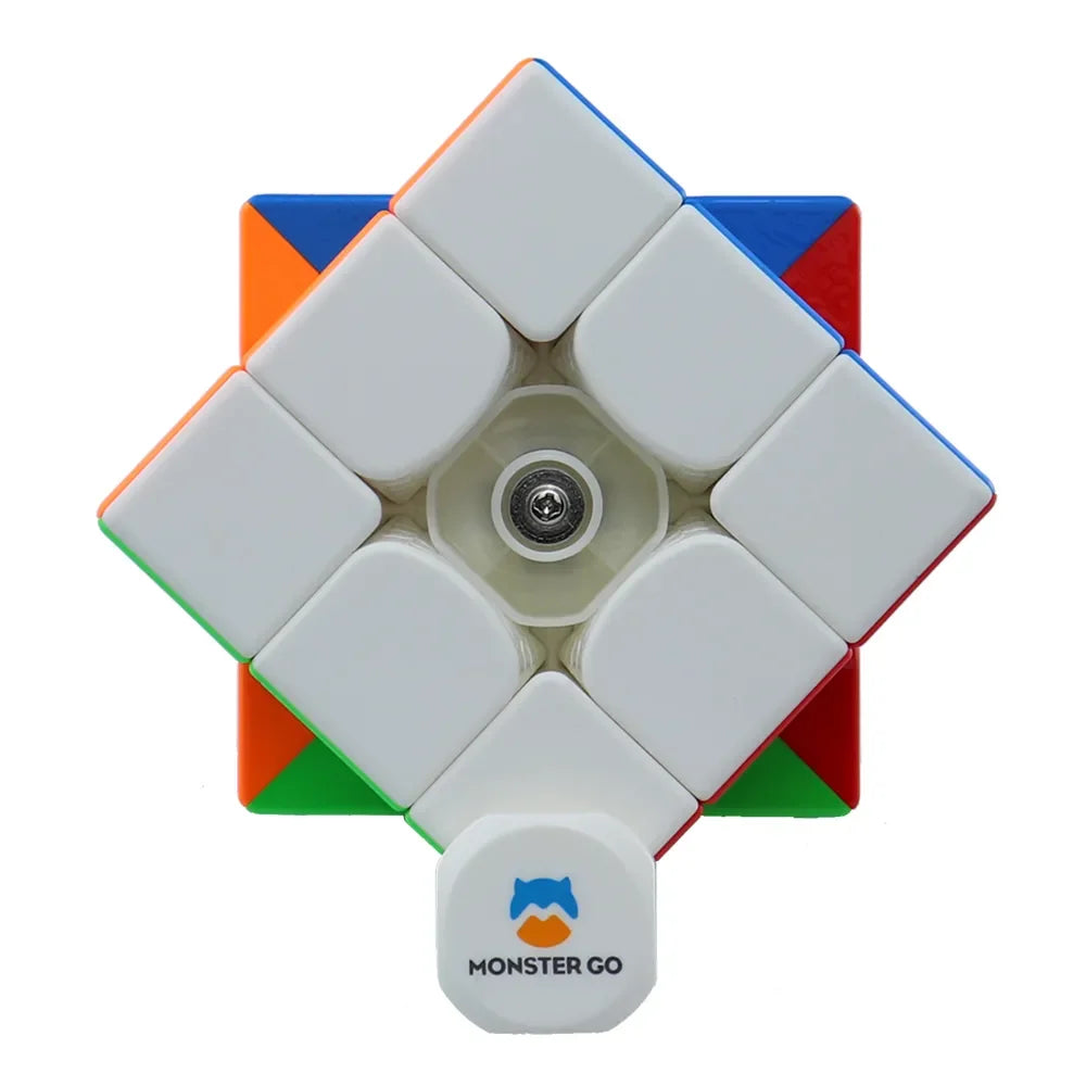 GAN Monster GO 3x3 M EDU Magnetic Magic Speed Cube Stickerless Professional Fidget Toys