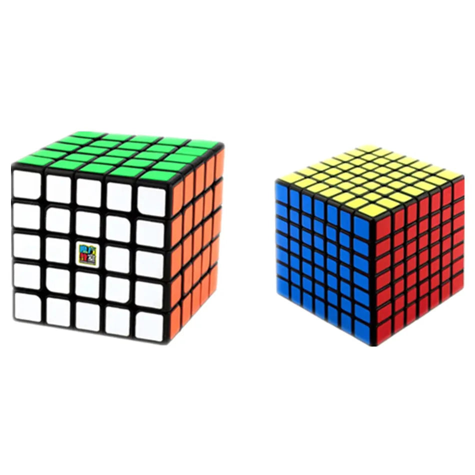 Moyu Meilong 5x5 Black/Stickerless Magic Cube Professional