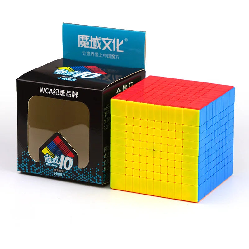 MOYU Meilong 9x9 10x10 11x11 12x12 13x13 Magic Cubes Speed Puzzle Cubes Toys