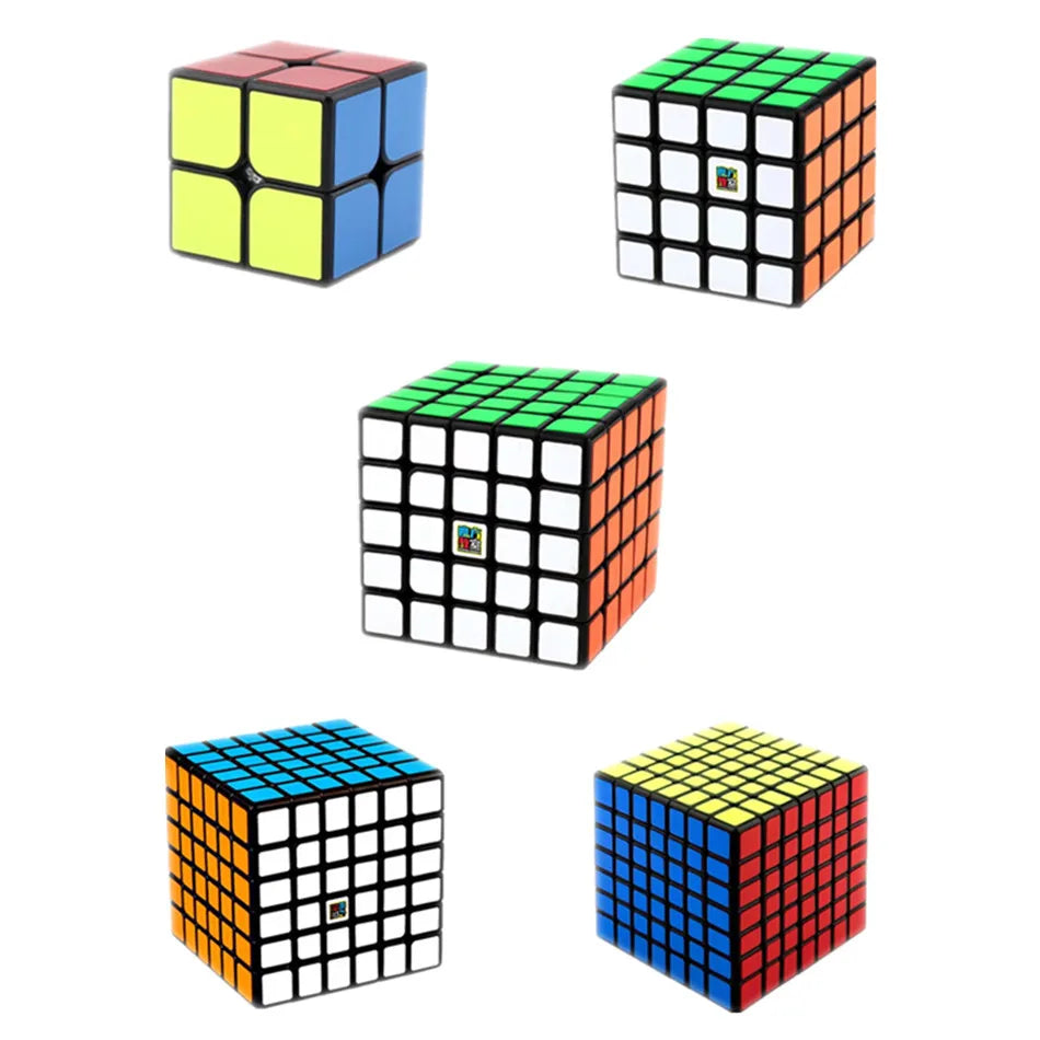 Moyu Meilong 5x5 Black/Stickerless Magic Cube Professional