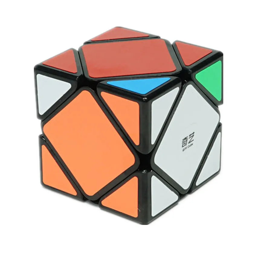 Qiyi Windmill /Fisher /Axis/SQ1 Magic Cube 2x2 3x3 Puzzle Black Stickers Magic Cube Toys For Children Kids Gift Toy