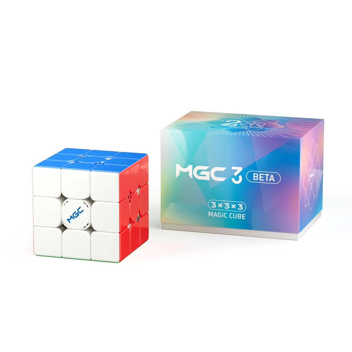 YJ MGC Beta 3x3x3 Magnetic Magic Cube Maglev Ball Core UV Stickerless Professional 3x3 Speed Fidget Cube Toys Children Gift