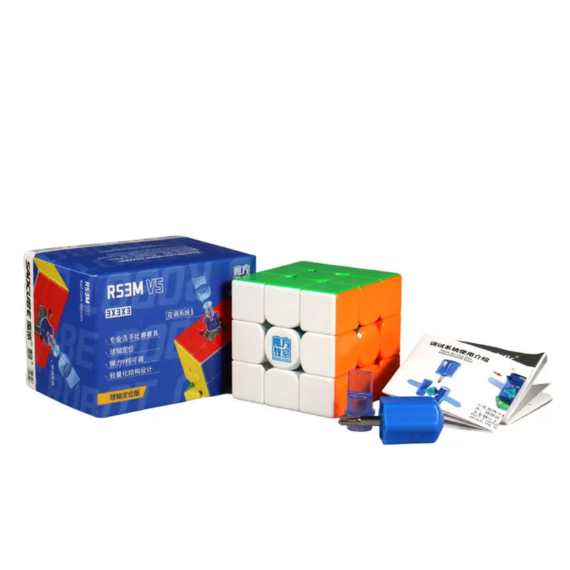 [JudyCube] MoYu RS3M V5 3X3 Magnetic Magic Speed Cube Stickerless