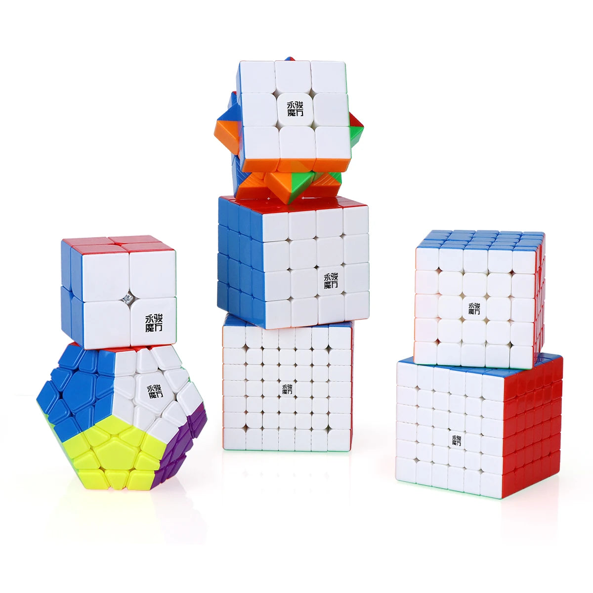 Yongjun YU Royal Series 3x3 Magic Cube, 2x2, 3x3, 4x4, 5x5, 6x6, 7x7 Magnetic Magic Cubes, Pyramid Magic Cube, Megaminx