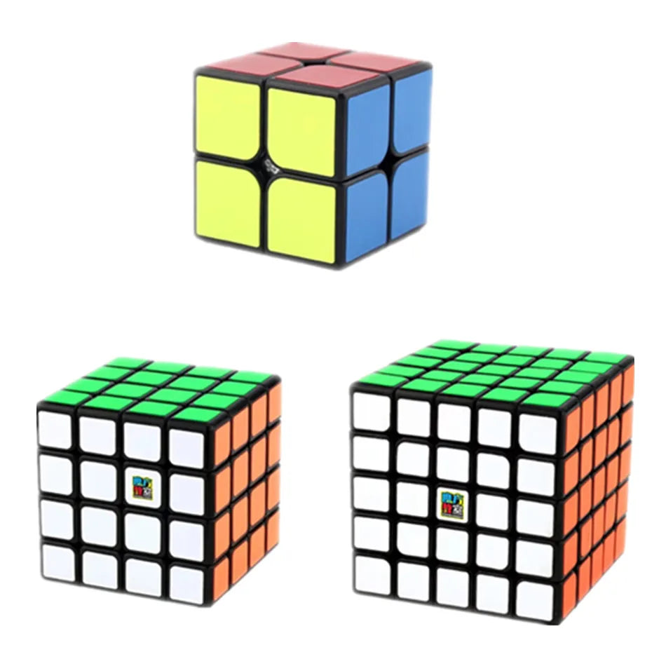 Moyu Meilong 5x5 Black/Stickerless Magic Cube Professional