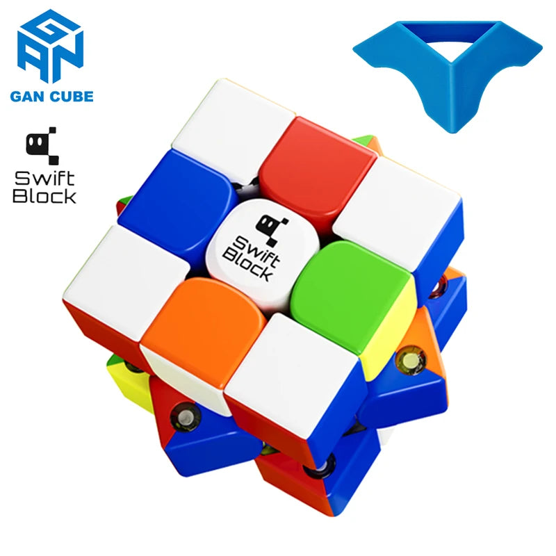 GAN Swift Block 355S 3x3 Magnetic Magic Cube 3×3 Speed Puzzle 3x3x3