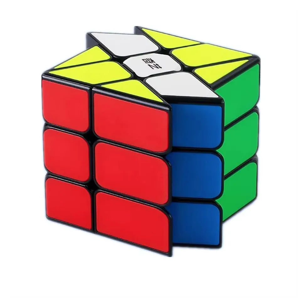QIYI Speed Magic Cube 3x3x3 4x4x4 5x5x5 Puzzle Black Stickers Magic Cube