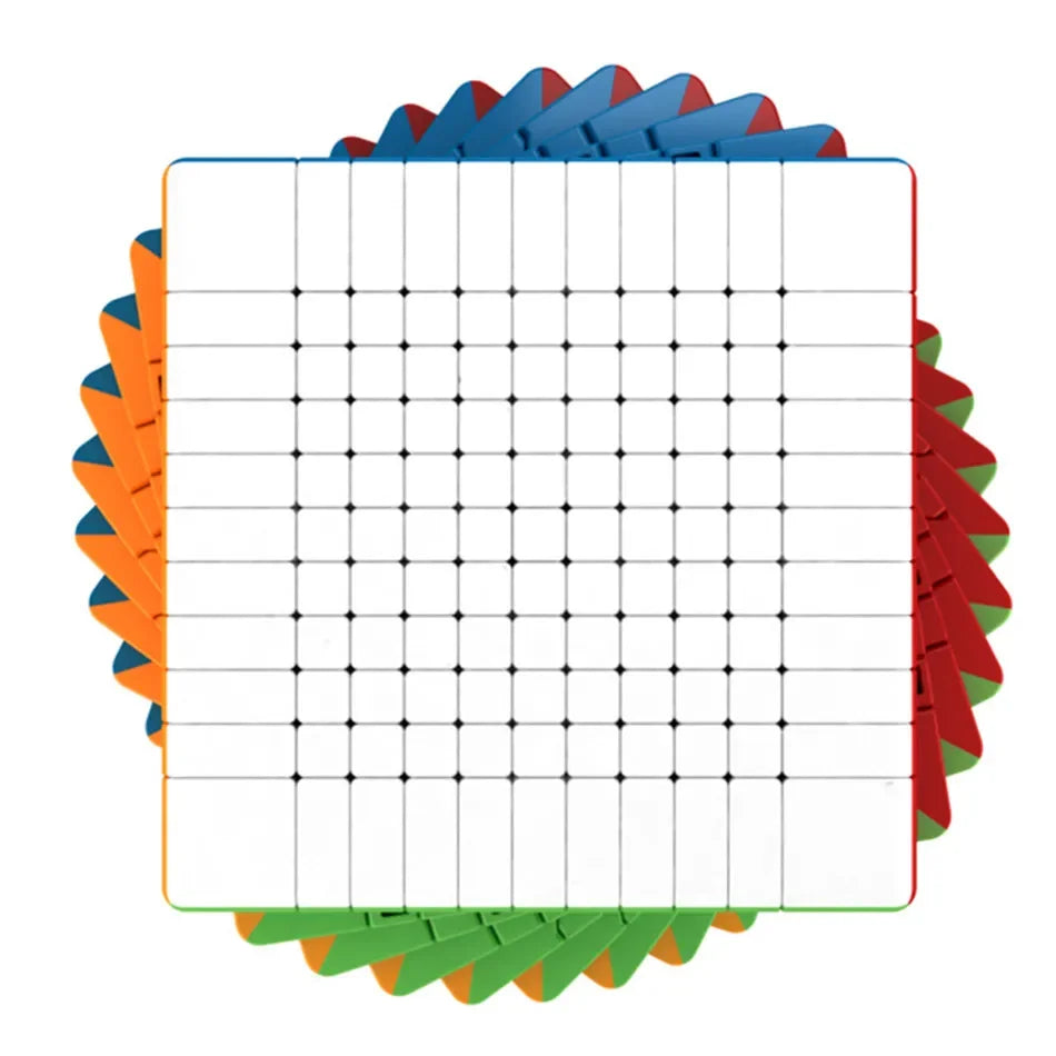 MOYU Meilong 9x9 10x10 11x11 12x12 13x13 Magic Cubes Speed Puzzle Cubes Toys